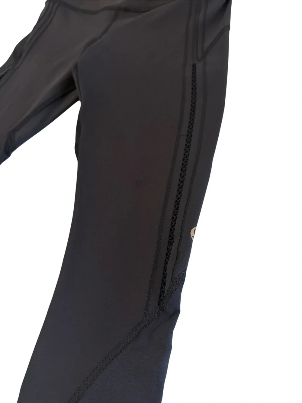 lululemon athletica Kids Black Capri Performance Leggings